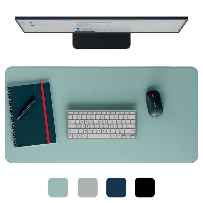 Leitz Mouse Pad Mouse Desk Large 80X40CM - Espesor 2MM - Non-slip - Waterproof - Green Menta