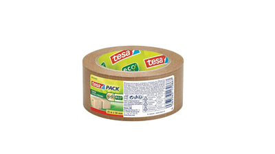 Tesapack Tape Adhesiva Paper Ultrafuerte 50MM, Brown Reforzada With Hilos, 25M — image 1