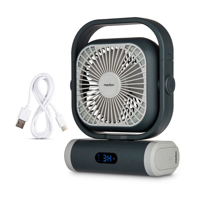 Medion Life Camping Ventilator E10 TF (md 12065) Grey/White 50078440 — image 1