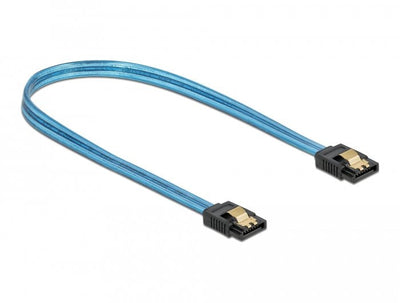 Delock Cable SATA 6GB/S Uv Leuchteffekt Aal 50CM — image 1