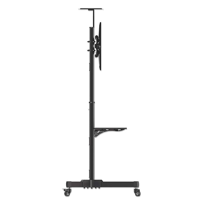 Manhattan 461238 Stand Pie Screen Plana 177,8CM (70) Stand Floor With Wheels Screen Plana Black