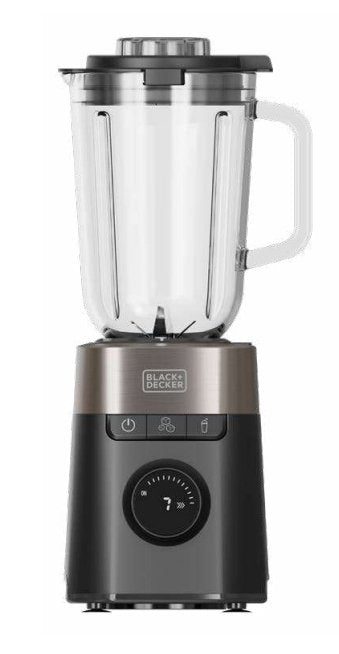 Negro + Decker Blender Pae Glass BXJB12001E1200W Jarra 1.5L Cuchi Acero ES9120130B