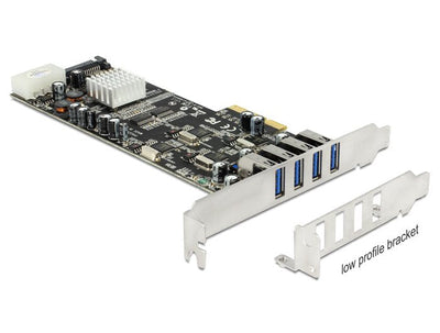 Delock 89365 Eingebaut USB 3.0 Schnittstellenkarte Adapter — image 1