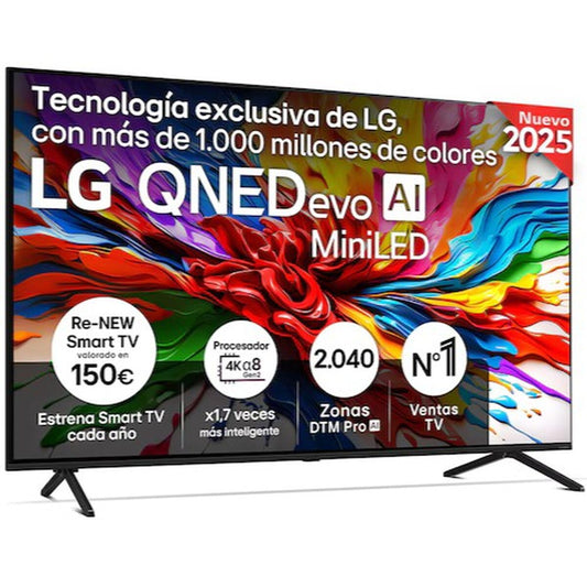 Lg Smart Tv Lg 75Qned92A6A 4K Ultra Hd 75" Hdr Wifi Dvb-S2 Qned