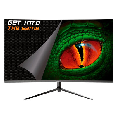 Keep Out Monitor 24 Curved HDMI VGA Gaming XGM27CV3 Hva FHD 1920X1080 120HZ 1MS Speakers 2X3W R1500 Angulo Vis — image 1