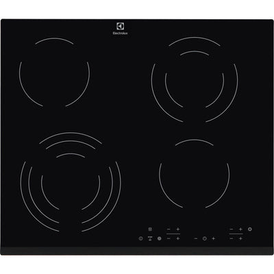 Electrolux EHF6343FOK Hobs Black Integrado 60CM Cerámico 4 Zona(s) — image 1