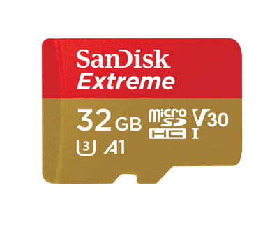SanDisk Memory Card Extreme 32GB microSD Hc Uhs-i With Adapter Clase 10 100MBS — image 1