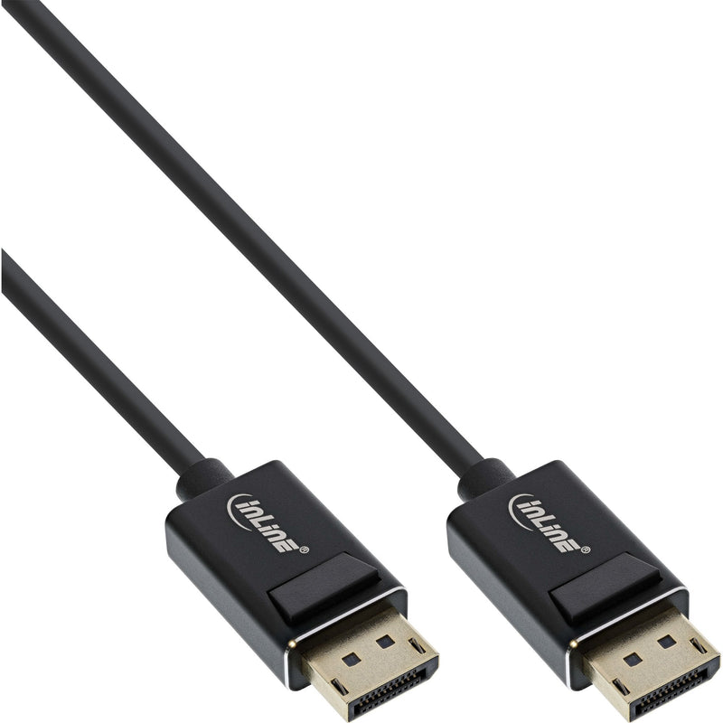 Inline DisplayPort 2.0 Cable 8K4K Uhbr, Black - 2M