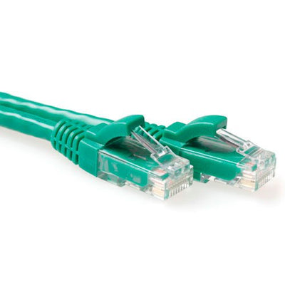 Green 15 Meter U UTP CAT.6 Patch Cable Snagless With RJ45 Connectors — image 1