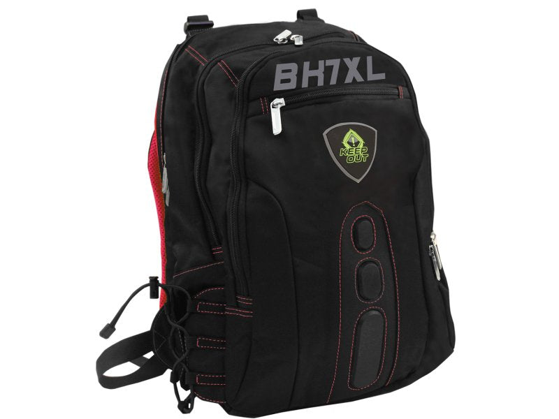 Keep Out Backpack Gaming BK7 XL Negro-rojo 17