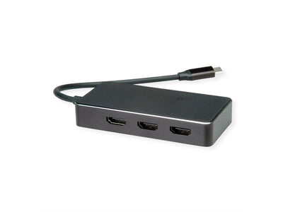 Value Multi-display Adapter USB Type-c - 3x Hdmi, Multi-stream 4K — image 1
