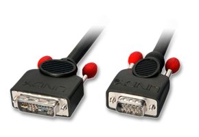 Lindy 3M DVI-a/VGA Cable VGA (d-sub) Black