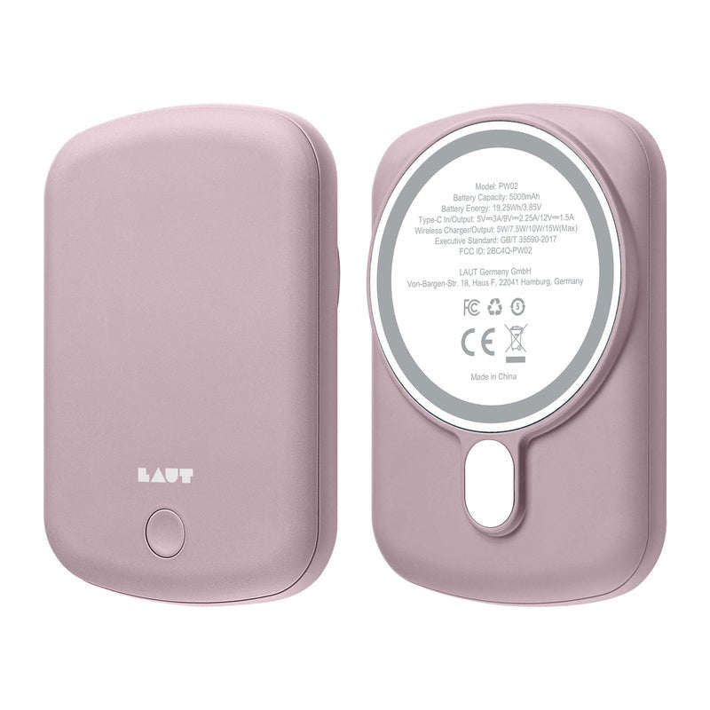 Laut Power Charge Handy Pink Powerbank Comp. And With Magsafe