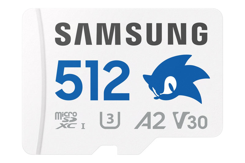 Samsung SD microSD Card 512GB Sonic Incl. Adapter Retail