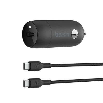 Belkin Boost Charge 30W USB-C Car Charger + Cable CCA004BT1MBK-B6 — image 1