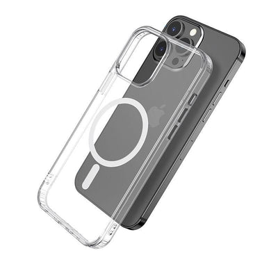 Estuff Magnetic Hybrid Clear Case For Iphone 13 Pro Max. Case For Smartphone 17CM [6.7] Transparent — image 1