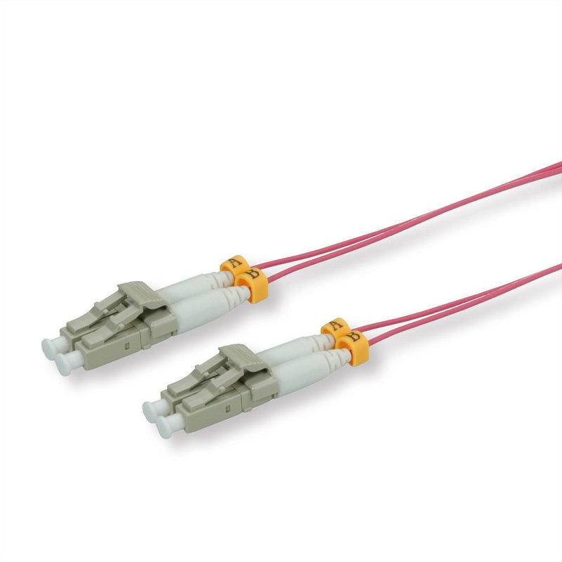 Roline Lwl-cable Slim 50 125M OM4, Lsoh, Lc Lc, Violett, 7M