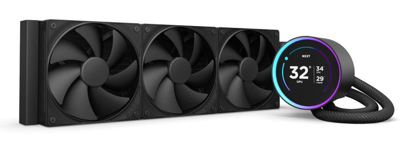 Nzxt Kraken Elite 360 ????360MM, Refrigeración Water Black RL-KN36E-B2
