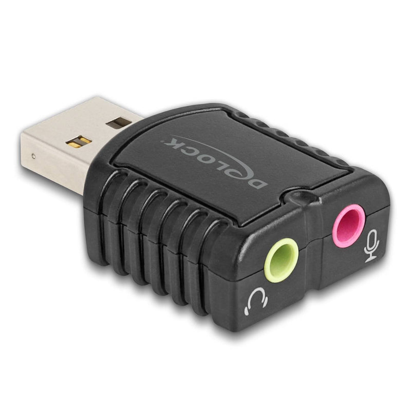Externe USB Soundkarte 24 Bit 96KHZ Plug & Play Windows, Mac, Linux, Chrome Os