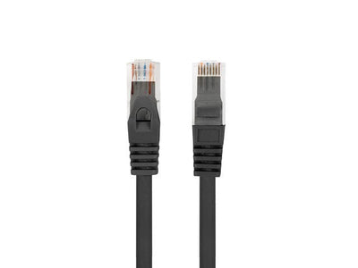 Lanberg Network Cable CAT.6 UTP Lszh Cu 5M Black Fluke Passed — image 1
