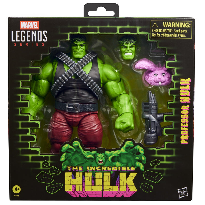Hasbro Figure Marvel Legends Series The Incredible Hulk Professor Hulk
