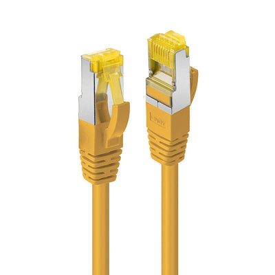 Lindy Network Cable CAT.6A RJ45 S FTP CAT.7 Lszh Cable Yellow 1M — image 1