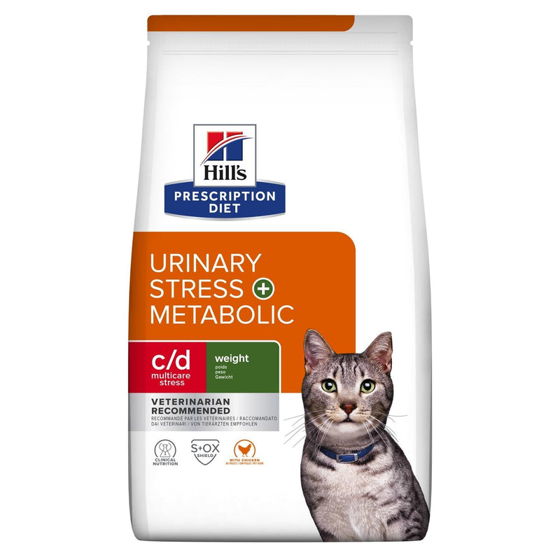 Hill's Comida Seca Gatos Pd Feline Urinary Stress + Metabolic C/D 1,5KG