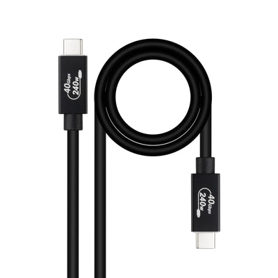 USB Cable 4 GEN3X2 40Gbps 5A/240W, USB-C M/M 1.8M — image 1