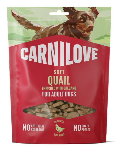 Carnilove Dog Soft Snack Quail Enriched With Oregano 200G — image 1