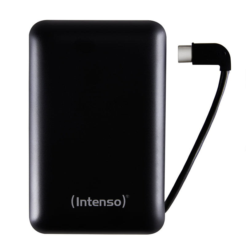 Intenso Powerbank XC10000 Black + USB-A Zu Type-c Cable 10000MAH