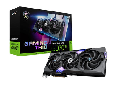MSI Graphics Card RTX5070 Ti Gaming Trio Oc 16GB Gddr HDMI 3XDP — image 1