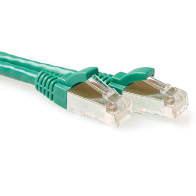 Green 30 Meter Lszh SFTP CAT.6A Patch Cable Snagless With RJ45 Connectors — image 1
