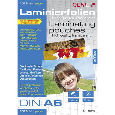 Genie Bags Laminadas 100 Hojas A6 — image 1