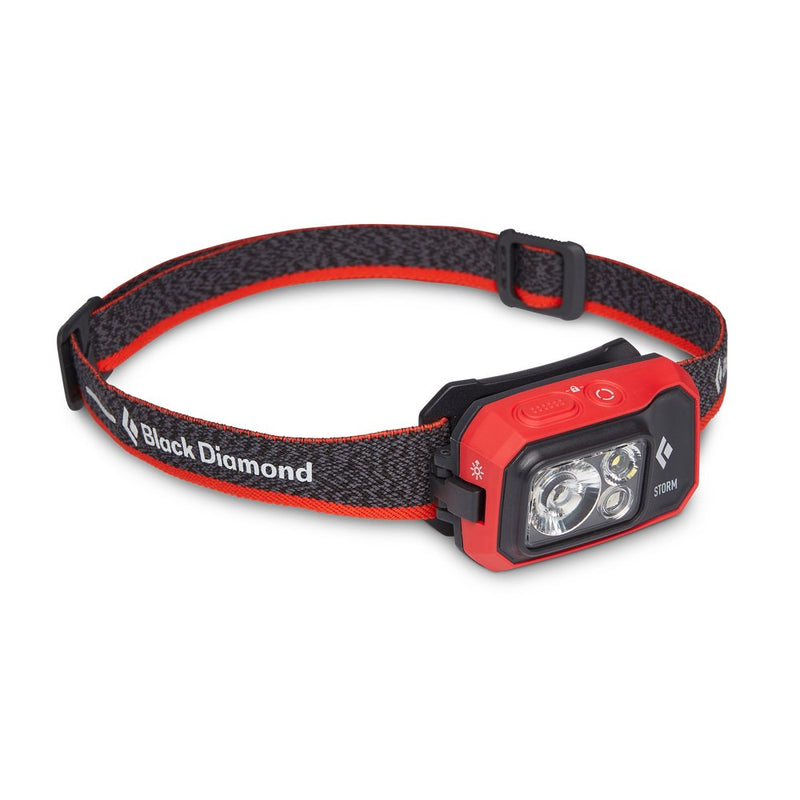 Black Diamond Linterna With Tape Cabeza Storm 450 Black Red