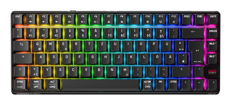 Cherry Xtrfy K33 Compact Wireless Keyboard RGB Tkl 75% Sw