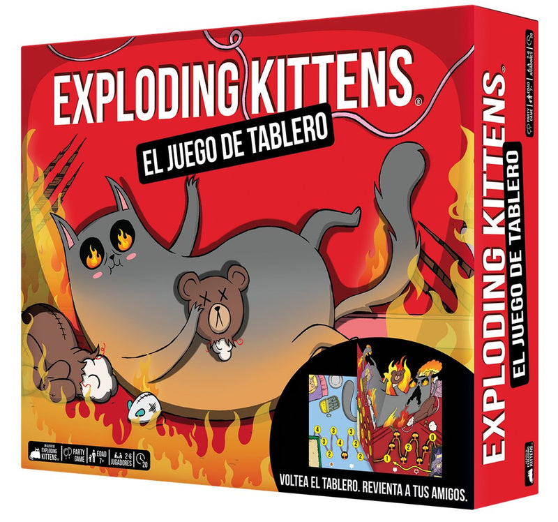 Set de Escritorio Exploding Kittens: Set de Tablero