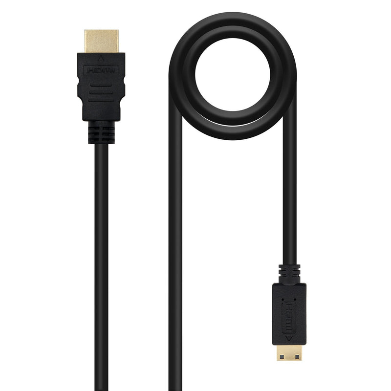 Nanocable HDMI Cable V1.3 Male a Mini HDMI Male 1.80M - Black