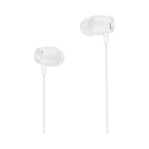 Aiwa Headphones Intrauditivos ESTM-30WT With Microphone Jack 3.5 White — image 1