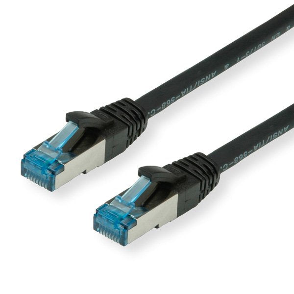 Value S/FTP (pimf) Patchcord CAT.6A. Cu. Black. 20M