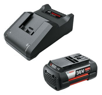 Bosch Diy & Garden Starter Set 36V (gba 36V 6.0AH + 36V-20), Charger Black 36V Power For All, Battery + Charge — image 1