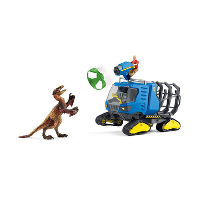 Schleich Figure Dinosaurios Track Vehicle, 42604 — image 1