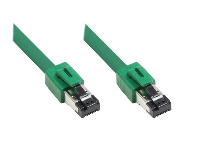 Good Connections Rns® Network Cable CAT.8.1, S FTP, Pimf, Halogenfrei (lszh), 2000MHZ, 40GBIT S, Green 10M, ®