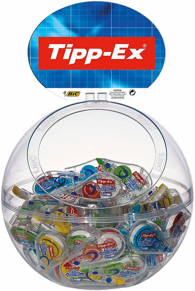 Tipp-ex Mini Pocket Mouse Fashion Expositor With 40 Cintas Correctoras 5MM X 6M - Resistant - Escritura Instan — image 1
