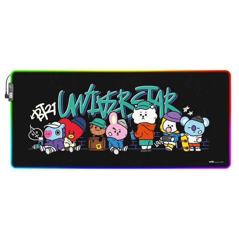 Mouse Pad Gaming LED BT21