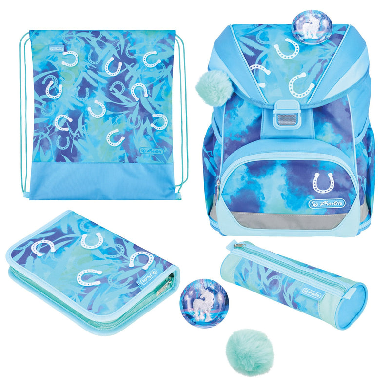 Herlitz Backpack School Ultraligera XL Plus Caballo Suerte