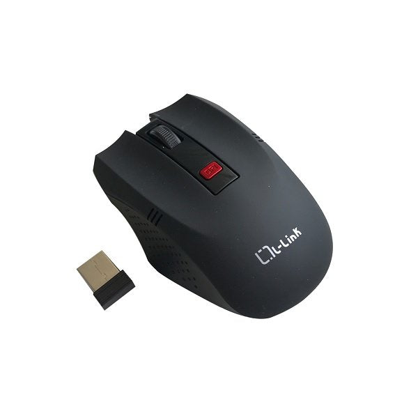 L-link Wireless Mouse USB 1600DPI Black LL-2095-N