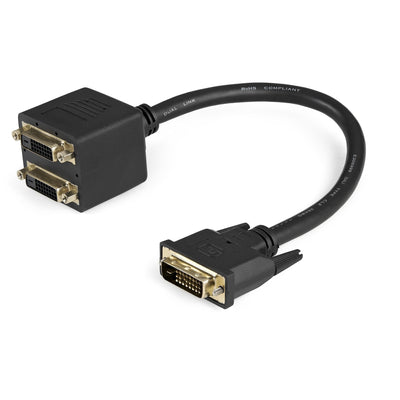 StarTech Cable Duplicador Divisor Video DVI-d 2 Pu — image 1