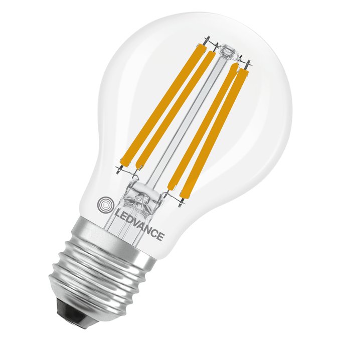 Osram LED Classic a 100 Filament P 11W 827 Transparent E27 LED Lámparas, Klassische Kolben
