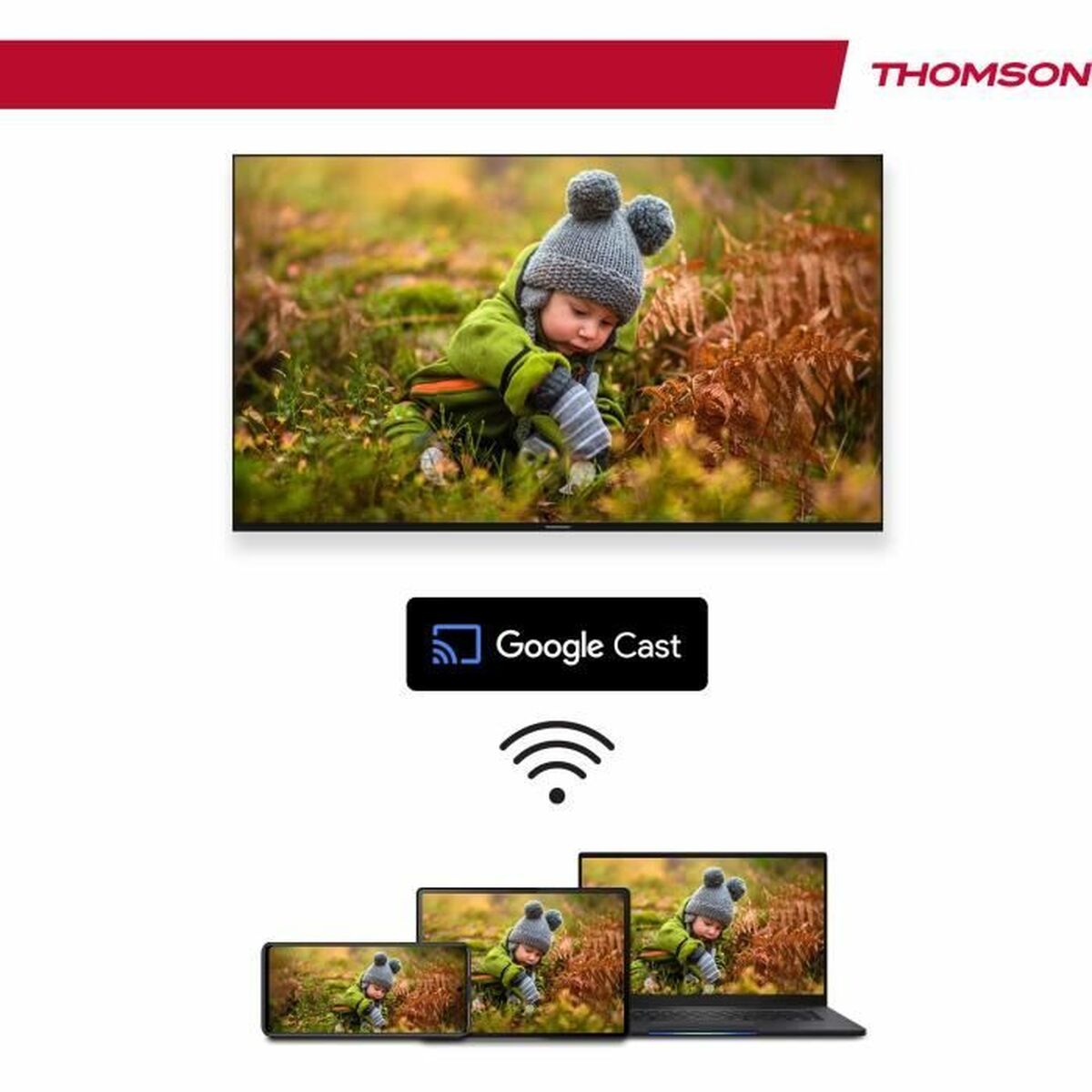 Thomson Smart Tv Thomson 43Qg4S14 43" Qled 4K Ultra Hd