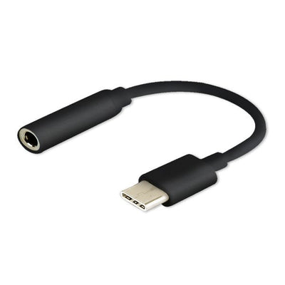 Savio Adapter AK-35 / B Socket Type-c - Jack Stereo 3 5MM 0 12M Colour Black — image 1